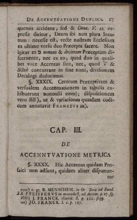 Cap. IV. De Accenntuatione Metrica.