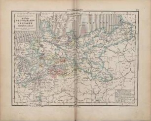 Politische Uebersicht von Nord-Deutschland und Preussen