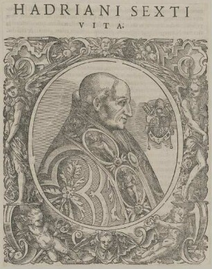 Bildnis von Papst Hadrianus VI.