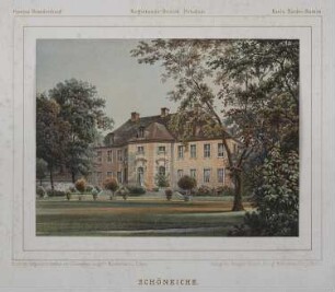 Schöneiche (Kr. Niederbarnim): Herrenhaus von Süden