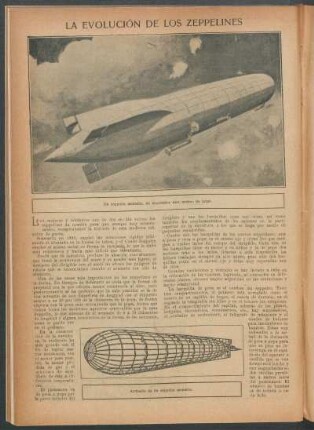 La evolución de los zeppelines