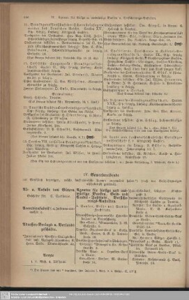 IV. Berufsklassen und Gewerbebetriebe : IV. Gewerbtreibende