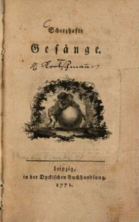 Scherzhafte Gesänge