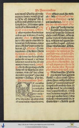 De Innocentibus.