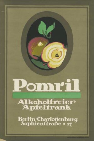 Pomril. Alkoholfreier Apfeltrank