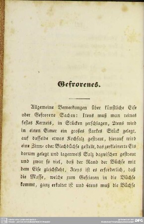 Gefrorenes