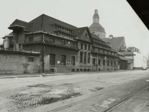 Dresden-Friedrichstadt, Schlachthofring. Werkstättengebäude (Schlosserei/ Tischlerei; 1906-1910, H. J. Erlwein)