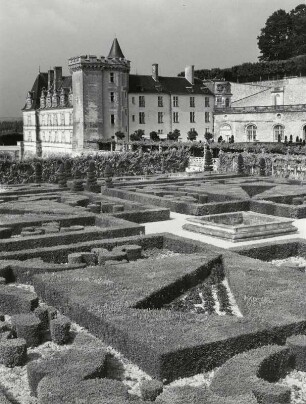 Schloß Villandry im Loire Tal