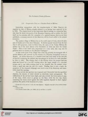 § 3: Comparative note on a chamber-tomb at Milatos