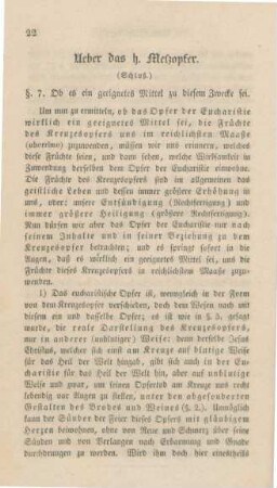 22-53 Uber das h. Messopfer (Schluß)