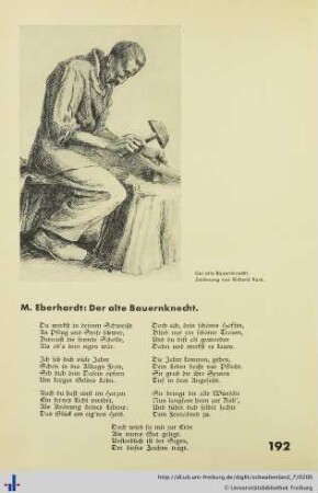 Der alte Bauernknecht.
