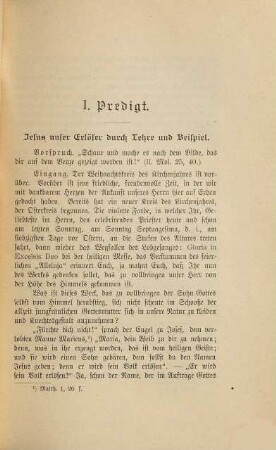 Predigten und kurze Ansprachen, 10. Jesus, unser Erlöser