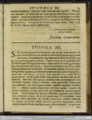 Epistola XII.