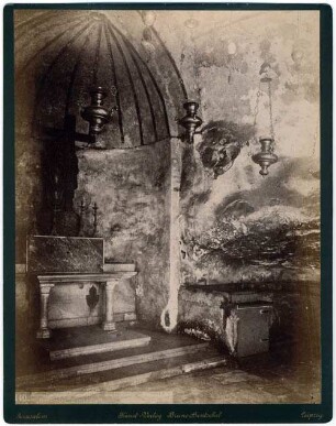 Kreuzfindungs-Stätte der Grabeskirche [Collection Hentschel]