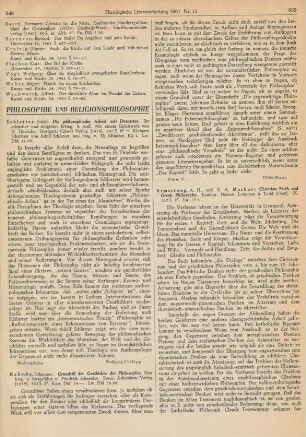 849-850 [Rezension] Rehmke, Johannes, Grundriss der Geschichte der Philosophie