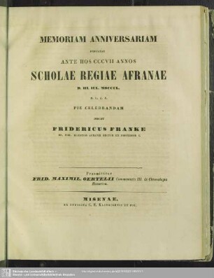 De chronologia Homerica ; 3