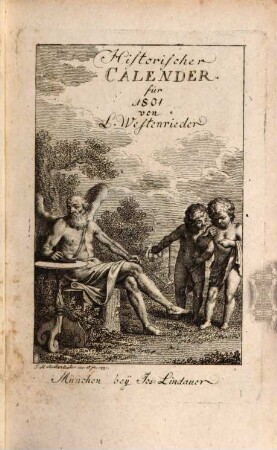 Historischer Calender, 1801