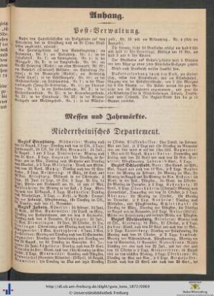 Messen und Jahrmärkte.