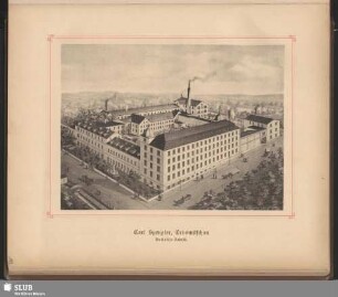 Carl Sprengler, Crimmitschau Buckskin-Fabrik