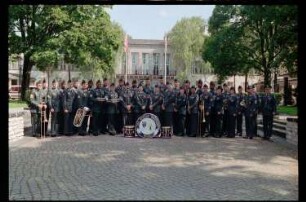 Fotografie: 298th U.S. Army Band in den Lucius D. Clay Headquarters in Berlin-Dahlem