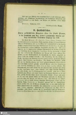 II. Geschichtliches