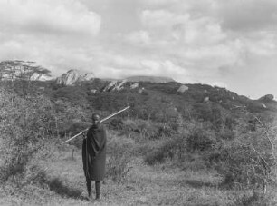 Landschaftsaufnahme : Landschaft am Mount Hanang.