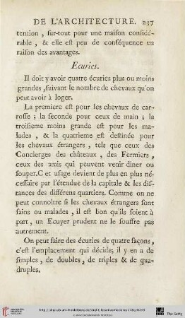 Ecuries