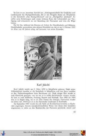 Karl Jakobi (Nachruf)