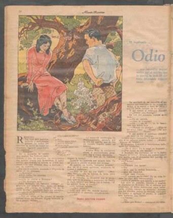 Odio : Novela corta por Roberto Valenti