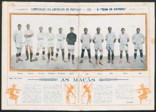 Campeonato sul-americano de foot-ball. - 1922 - O "team da victoria"
