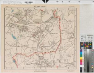 Bochum, Gauhauptstadt Bochum, Stadtplan, Blatt 6, Langendreer