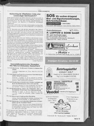 Kahlschlag im öffentlichen Grün oder notwendiger Gehölzschnitt?