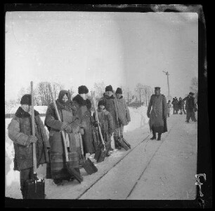 "Russen müssen Schnee schaufeln"