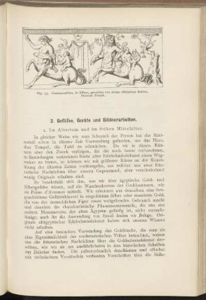 2. Gefässe, Geräte und Bildnerarbeiten.