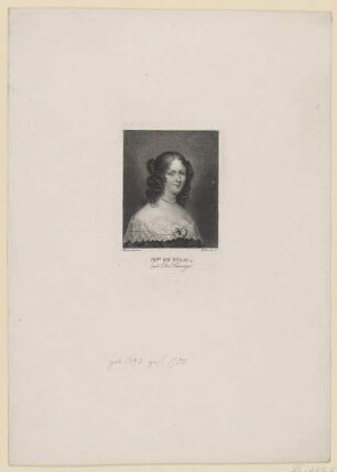 Bildnis der Madame de Staal