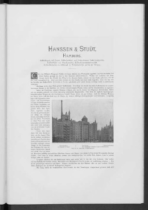 Hanssen & Studt, Hamburg.