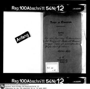 Die von den vier Linkermännern des Kirchspiels Buer als Ravensbergische Freie zu entrichtende Pachten und Gelder