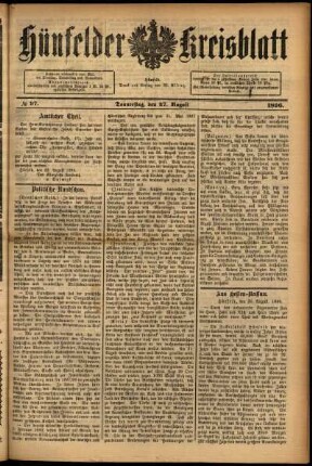 Ausgabe vom Donnerstag, den 27. August 1896.
