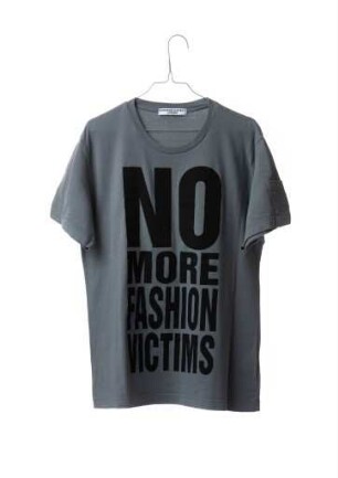 T-Shirt "No more fashion victims"