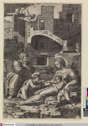 [La Vierge à longue cuisse; Die Jungfrau mit dem langen Oberschenkel]
