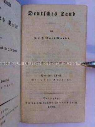 Deutsches Land und Deutsches Volk, Bd. 1,3