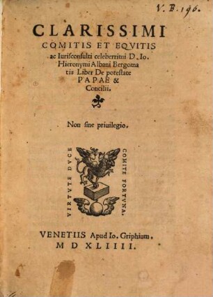 Liber de potestate Papae et concilii