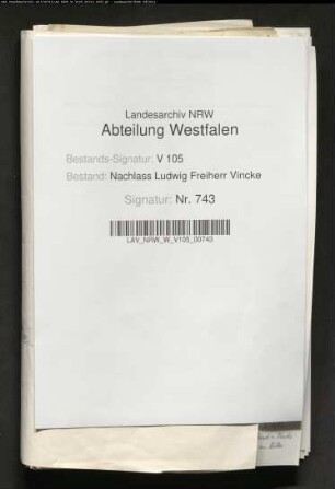 48 Briefe des Sohnes Ernst Vincke