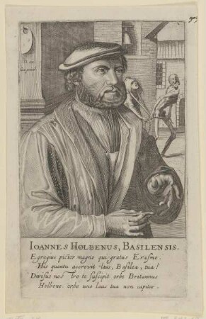 Bildnis des Ioannes Holbenius