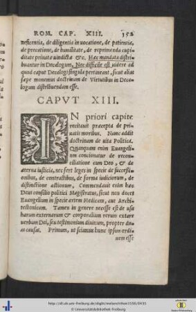 In epistolam ad Rom. Cap. XIII.
