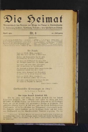 Christiansfelder Erinnerungen an 1864