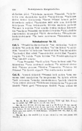 Nebukadnezar Nr. 12