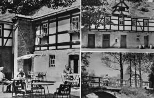 Triebischtal-Semmelsberg. Preiskermühle, Ausflugsgaststätte, Ansichtskarte