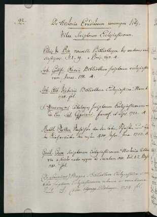 92, E. Vitae scriptorum ecclesiasticorum