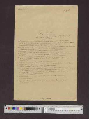 Band 123: Wintersemester 1934/1935, Hamburg